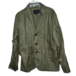 Banana Republic Olive Green Utility Jacket. Size Medium.